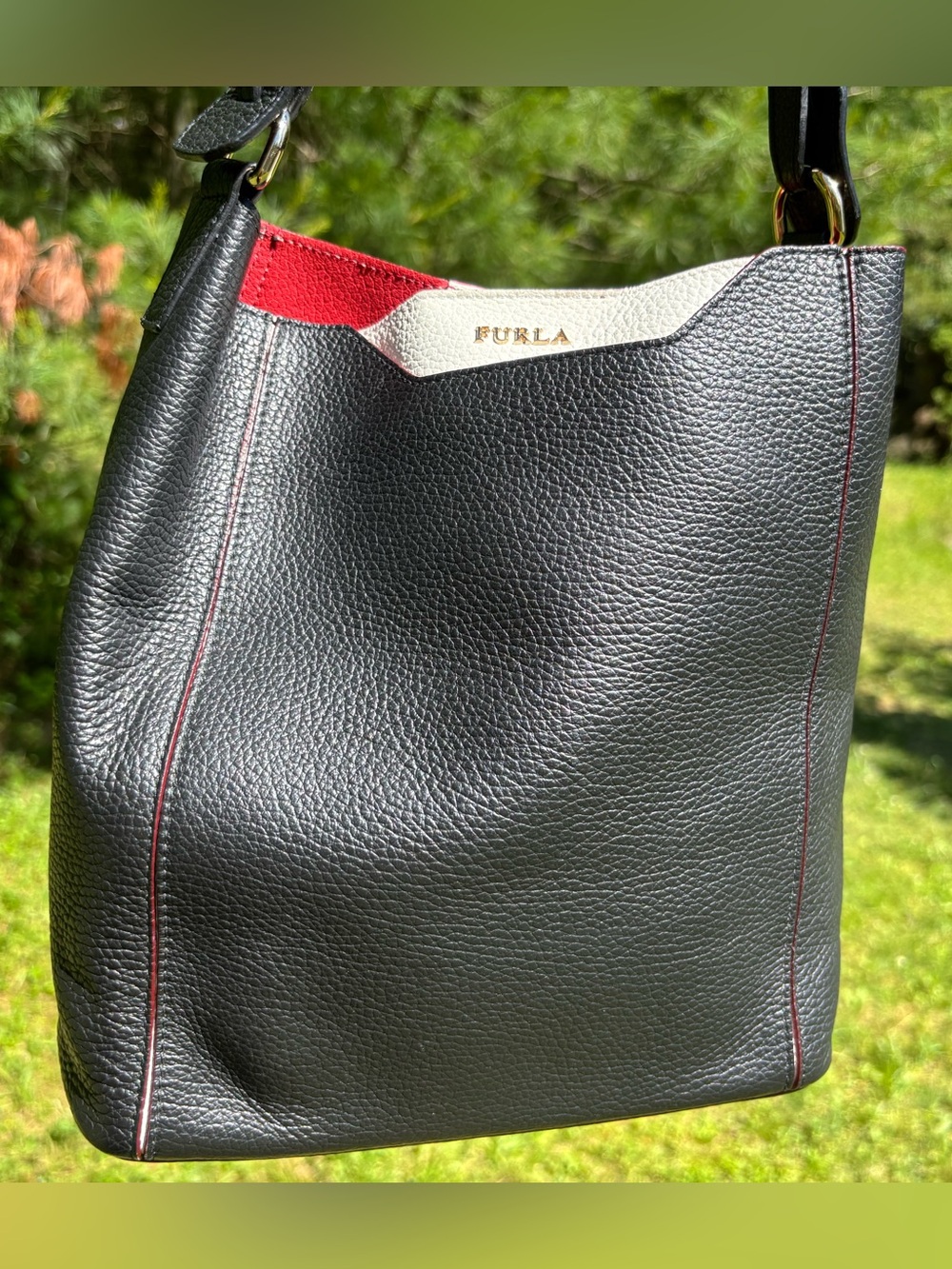 Furla Leather Tote Bag